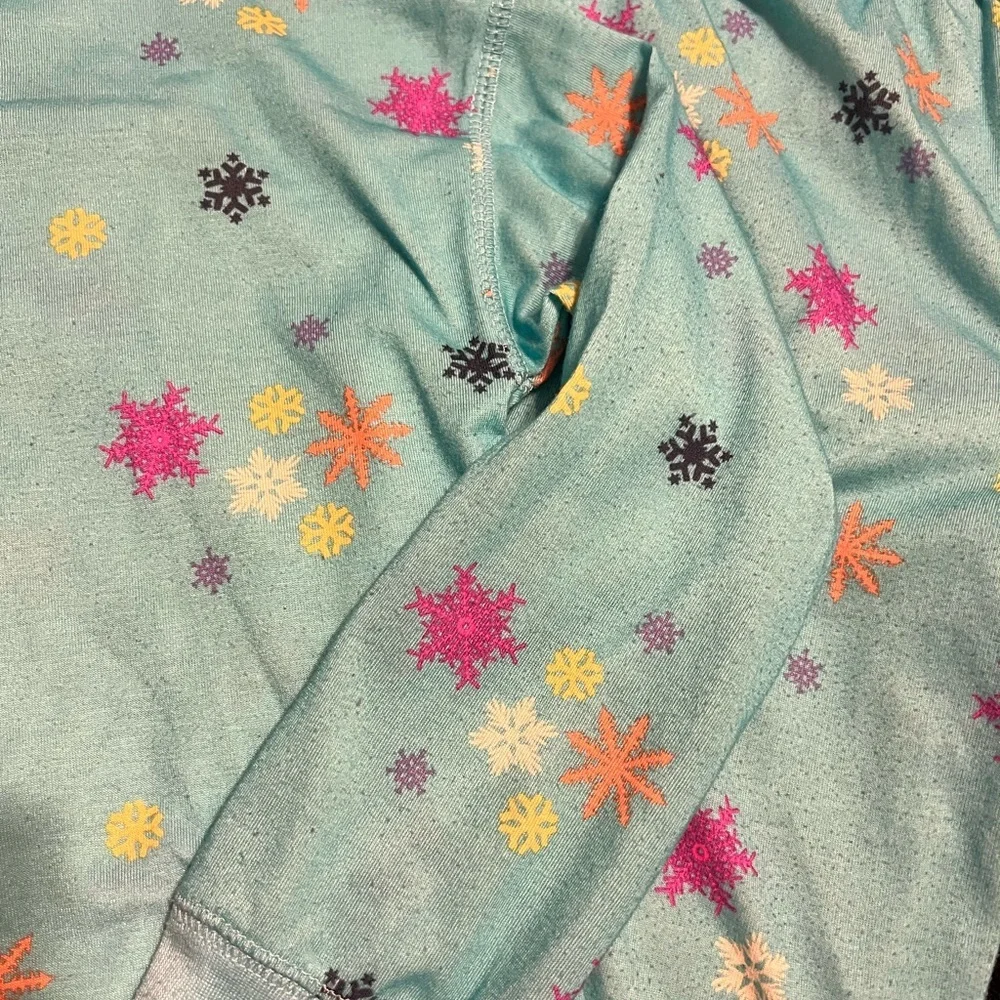 Thereabouts Pajamas with Snowflakes Girls size small 7-8 - Picture 3 of 5